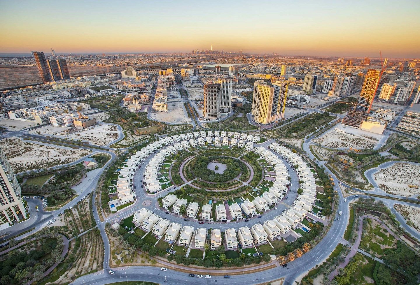 Townhouses in Jumeirah Village Circle