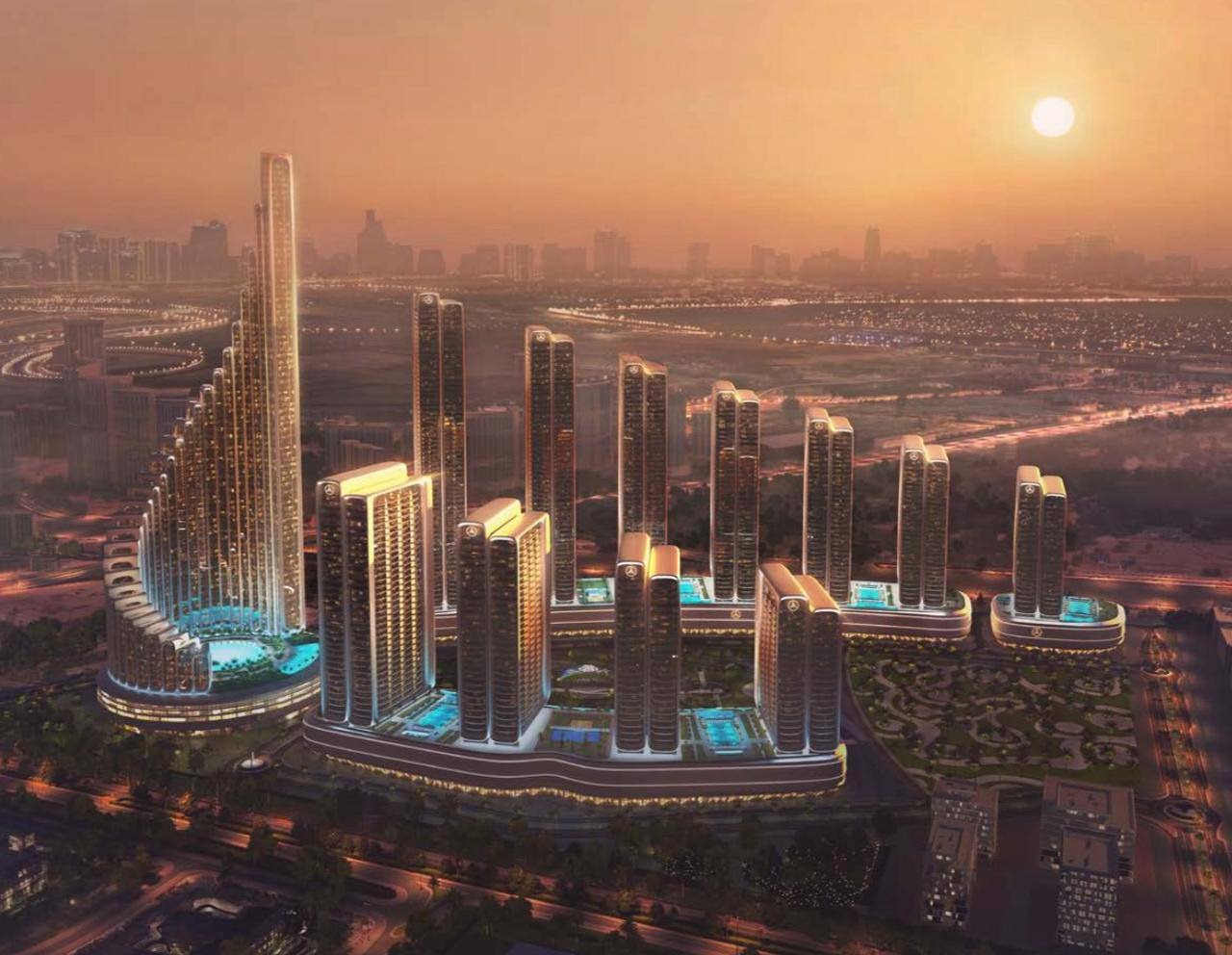 Mercedes‑Benz Places – Binghatti City