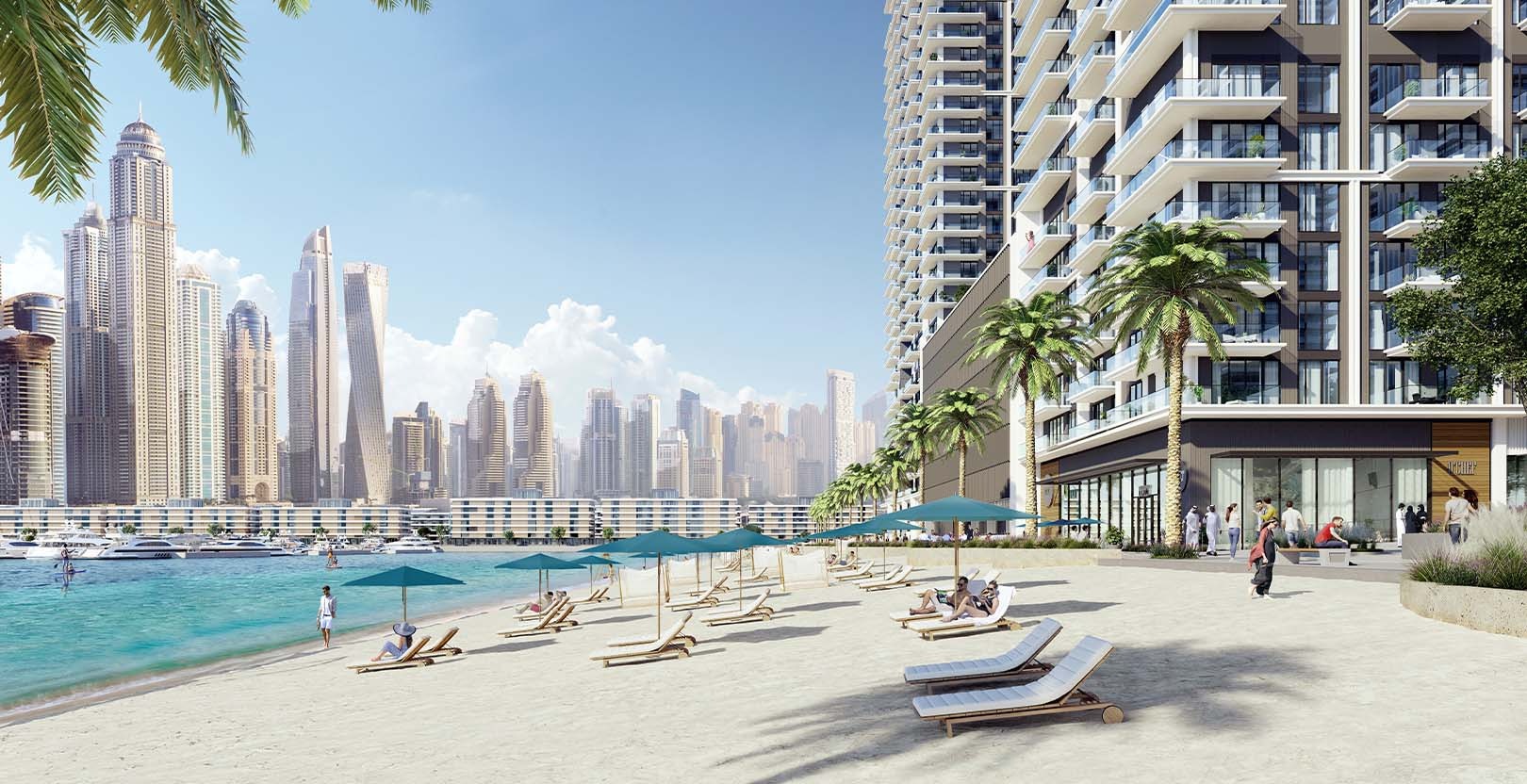 Emaar Beachfront apartments for sale